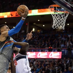 Westbrook (46+6+6) bate a Beal (41+12+7) en un precioso duelo