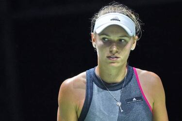 Garcia stages stunning comeback victory over Wozniacki