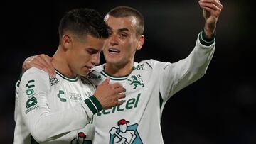 Goles, asistencias, expulsión... Así fue el primer semestre de James en León