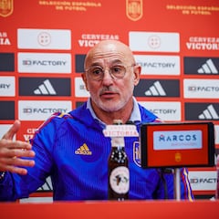 Rueda de prensa y declaraciones de Luis de la Fuente, en directo: última hora de la Selección Española