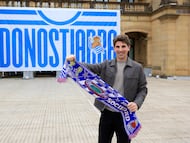 Jon Insausti, alcalde de San Sebastián, habla con AS sobre la final de la Copa del Rey que va a disputar la Real Sociedad.