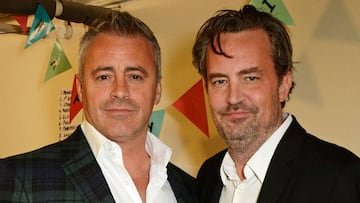 Matthew Perry y Matt LeBlanc, actores de Friends