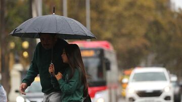 Santiago 30 de marzo 2025.
Lluvia en la Region Metropolitana.
Jonnathan Oyarzun/Aton Chile