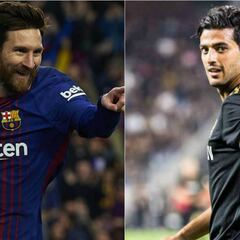 Carlos Vela lidera el Top 10 de los máximos anotadores del mundo