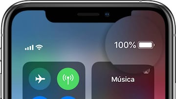 C車mo poner el porcentaje de bater赤a del iPhone 11