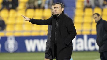 Carrion, en un partido del Numancia.