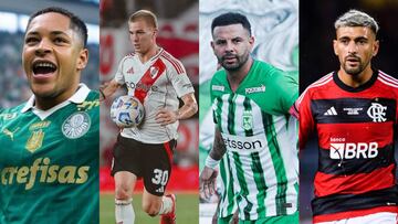 De Vitor Roque a Mastantuono: las grandes estrellas a seguir en la Copa Libertadores 2025