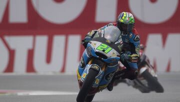 ASSEN, NETHERLANDS - JUNE 24:  Franco Morbidelli of Italy and EG 00 Marc VDS rounds the bend during the MotoGP Netherlands - Qualifying on June 24, 2017 in Assen, Netherlands.  (Photo by Mirco Lazzari gp/Getty Images)