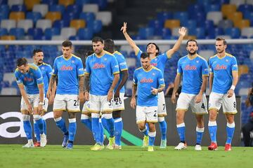 El N¨¢poles es el ¨²ltimo club que pasa la barrera de los 500 millones de euros. Los partenopei tienen un valor de 519 millones gracias a Osimhen (60), Zielinski (50), Koulibaly e Insigne (48), Lozano y Fabian (45).