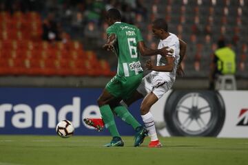 Aunque el equipo colombiano ganó 1-0 en Medellín, no logró remontar la serie ante Fluminense y se quedó por fuera del torneo internacional.