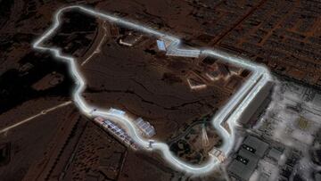 Circuito nocturno de Arabia Saud&iacute;.