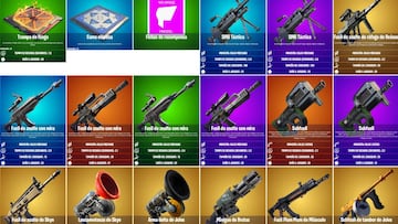 Fortnite Temporada 4: Todas las armas míticas y modificadas del parche 14.00
