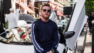 El campeón del mundo de peso medio se tomó unas pequeñas vacaciones a la capital del amor. Canelo aprovechó para correr a Mónaco en un Lamborghini.