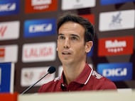 27/08/2025 RUEDA DE PRENSA RAYO VALLECANO
IÑIGO PEREZ ENTRENADOR