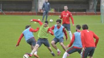 31/03/15 ENTRENAMIENTO DEL ATLHETIC DE BILBAO ADURIZ