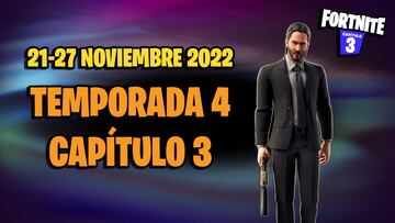 Fortnite: agenda semanal del 21 al 27 noviembre; vuelven las Semanas Salvajes, nuevas skins y más