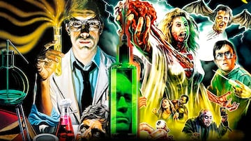 Re-Animator cine terror cine gore cine cutre
