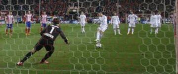 0-2. Cristiano Ronaldo anota el segundo gol de penalti.