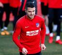 Vitolo completó parte del entrenamiento con el grupo