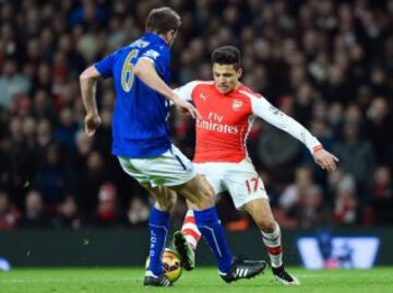 Alexis Sánchez volvió a ser titular en Arsenal luego de dos fechas. 