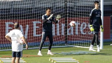 ¿Keylor o Courtois? Lopetegui decidirá hoy quién juega en San Mamés.
