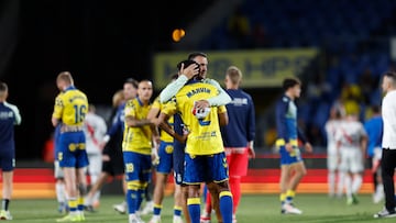09/05/2025 FUTBOL PRIMERA DIVISION TEMPORADA 24/25 PARTIDO UD LAS PALMAS - RAYO VALLECANO