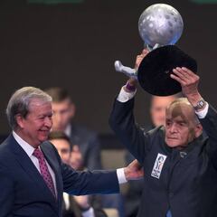 El día que Tomás Balcázar fue investido en el Salón de la Fama