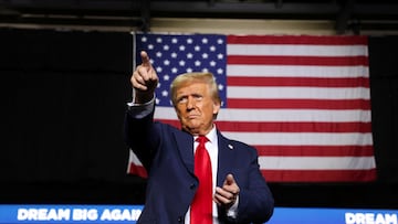 El candidato republicano, Donald Trump, prometió pagar una indemnización a las víctimas de los delitos cometidos por los migrantes.