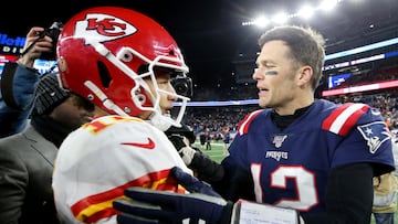 Patrick Mahomes y Tom Brady, diez años de supremacía en la AFC