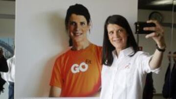 La cántabra Ruth Beitia, mejor atleta española del año.