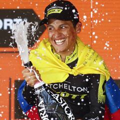 Esteban Chaves: "El recorrido de La Vuelta es bueno para mí"