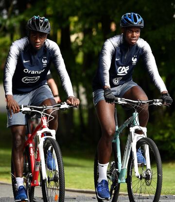 Matuidi y Pogba.