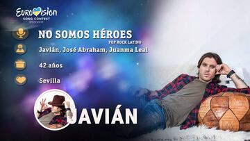 Javián es finalista del cásting de TVE para Eurovisión 2017