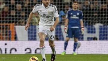 Illarramendi, en un partido con el Madrid.