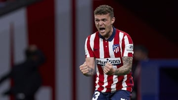 Trippier, en una imagen de archivo con el Atlético.