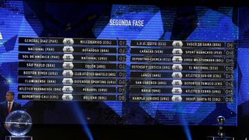 Segunda fase Copa Sudamericana: cruces, fecha y calendario