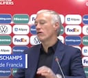 Deschamps se harta de las preguntas sobre Benzema