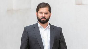 SANTIAGO, CHILE - 2023/01/07: President Gabriel Boric, announced the resignation of the Minister of Justice, Marcela Ríos and her chief of staff and main adviser, Matías Meza-Lopehandía, during a press conference. (Photo by Lucas Aguayo/SOPA Images/LightRocket via Getty Images)