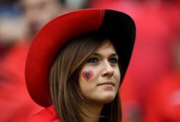 The beautiful game spills into the stands of the Euro 2016 venues