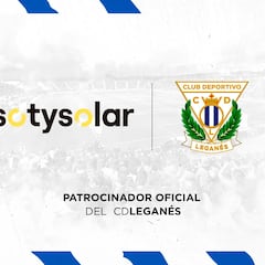 Sotysolar, cuarto patrocinador principal del Leganés este curso
