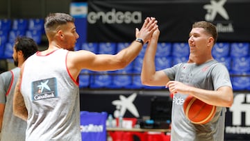 07/08/22 ENTRENAMIENTO SELECCION ESPAÑOLA BALONCESTO
WILLY HERNANGOMEZ Y JOEL PARRA
