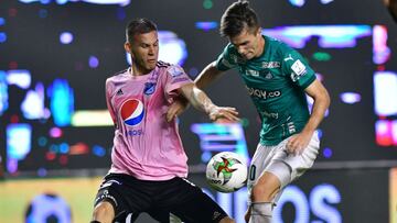 Millonarios y Cali se enfrentan en el duelo de ida de la Copa Sudamericana 2020 en el estadio El Campín. El equipo azul buscará sacar la diferencia