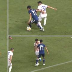 Kubo revoluciona las redes con esta tremenda jugada: ¡5 patadas y no le paran!