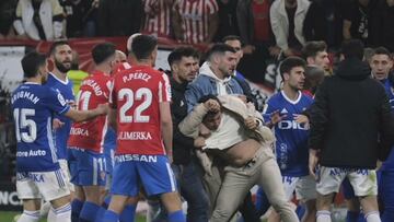 Sporting 0 - 1 Oviedo: resumen, goles y resultado