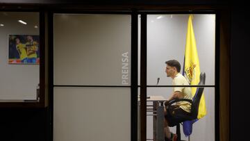 22/10/2025 FUTBOL SEGUNDA DIVISION TEMPORADA 25/26 UD LAS PALMAS Rueda de prensa de Ivan Gil
