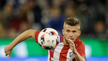 Caio Enrique, en la pretemporada de 2016, con el Atl&eacute;tico.