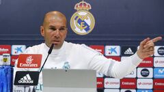 Zidane: "No voy a echar mierda a uno o dos; la culpa es de todos"
