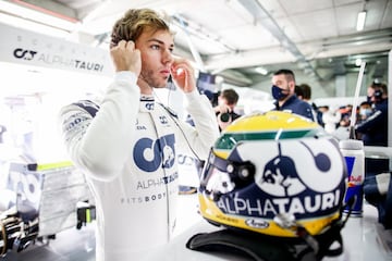 "Ayrton Senna siempre". Este es el mensaje que llevará el piloto francés Pierre Gasly en el casco durante el Gran Premio de Emilia Romagna para homenajear al piloto brasileño. 