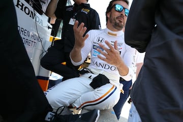 Comienza el reto de Fernando Alonso en la Indy 500