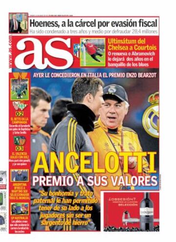 Las portadas de AS de marzo